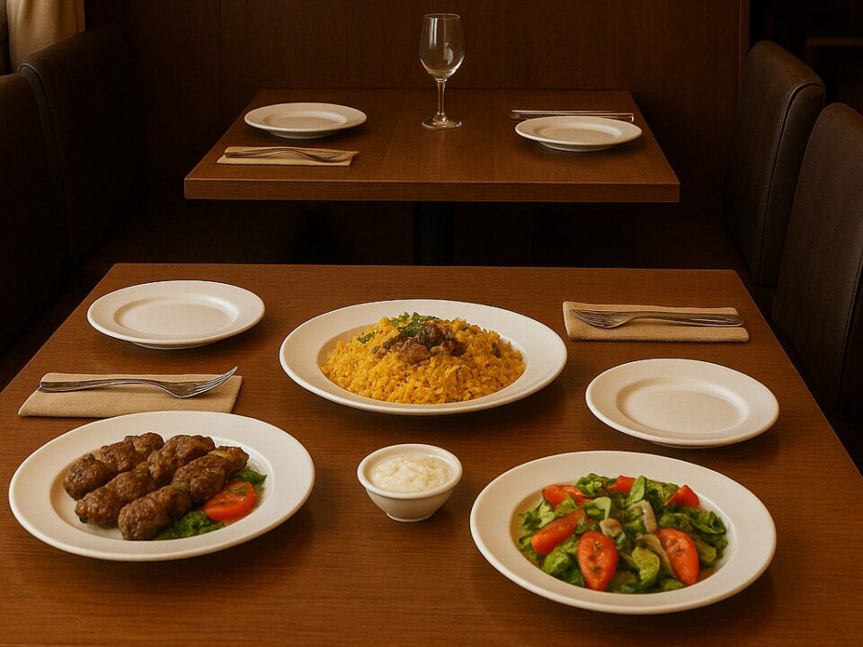 الديكور وتجربة الجلوس في مطعم سمرقندي — حيث يلتقي الطعم بالأجواء